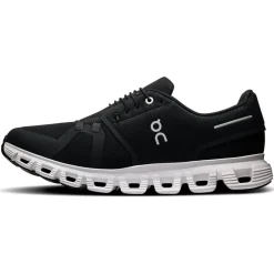 Schoenen < On Running On Cloud 6 Heren Schoenen - Breed - Zwart | Wit