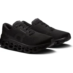 Hardloopschoenen Voor Op De Weg|Hardloopschoenen Heren < On Running On Cloudmonster 3 Hardloopschoenen heren - Breed - Zwart | Zwart