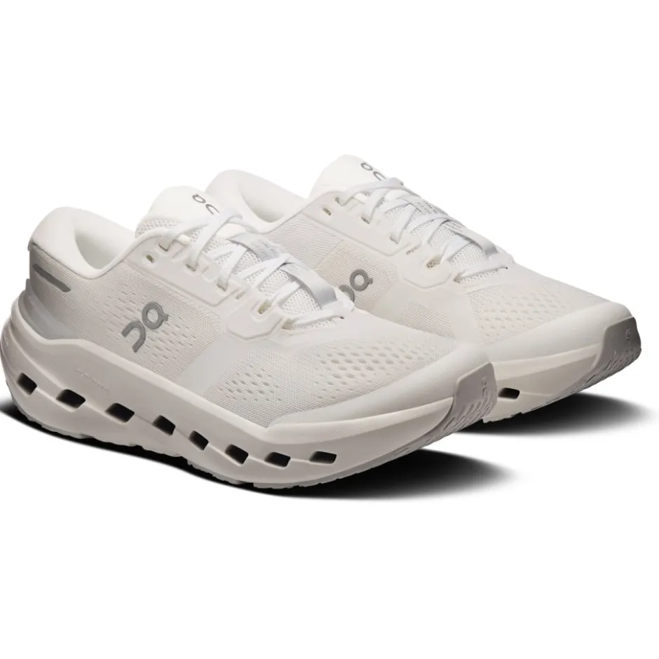 Hardloopschoenen Voor Op De Weg|Schoenen < On Running On Cloudrunner 3 Hardloopschoenen dames - Breed - White | Ivory