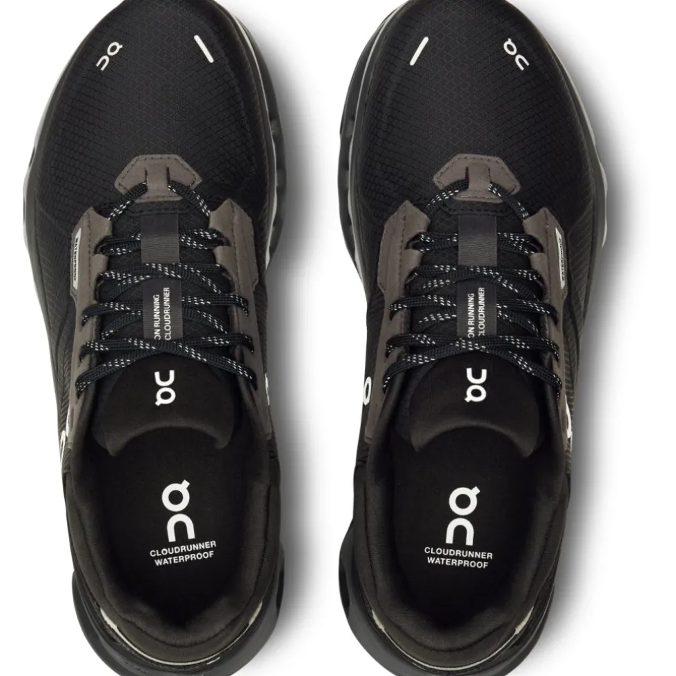 On Cloudrunner 2 Waterproof Hardloopschoenen Dames - Magnet | Black