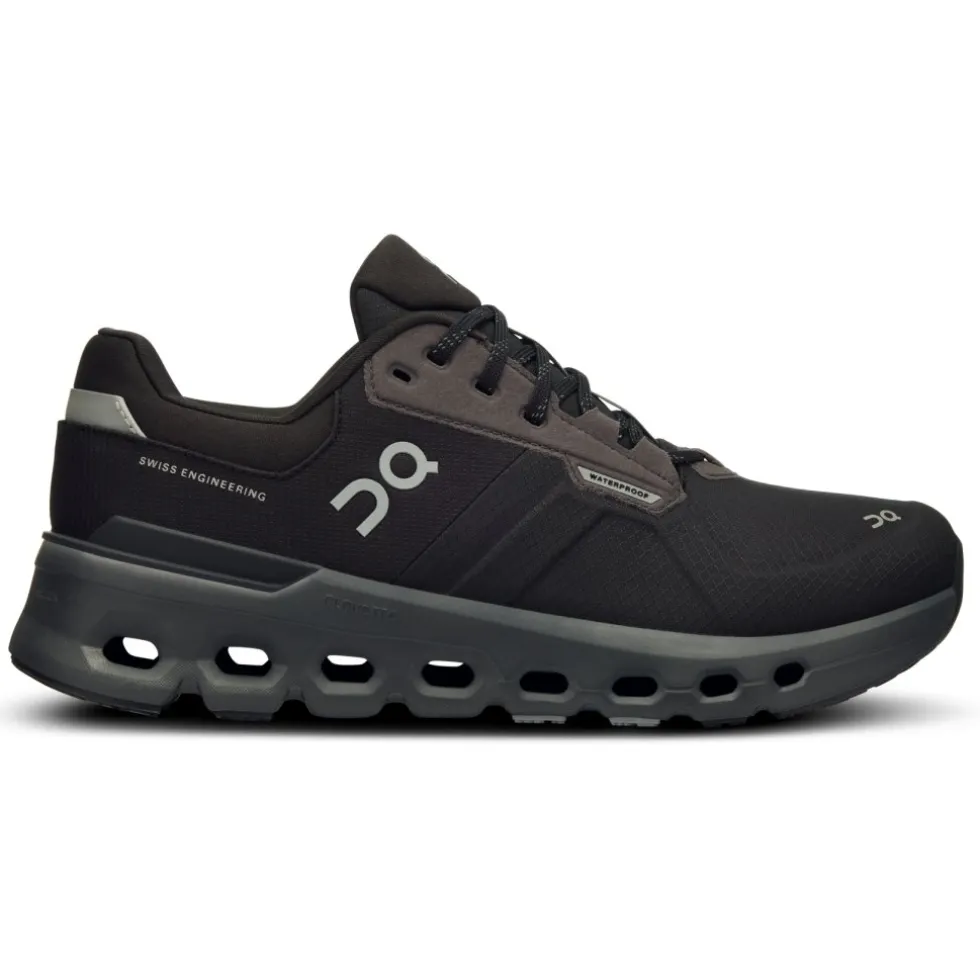 On Cloudrunner 2 Waterproof Hardloopschoenen Dames - Magnet | Black