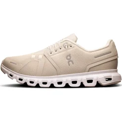 On Cloud 6 Schoenen Dames - Pearl | White