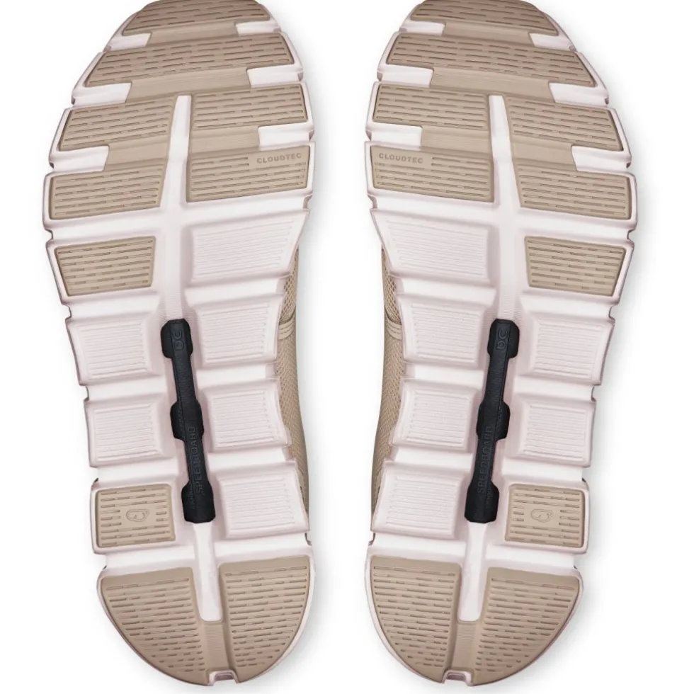 On Cloud 6 Schoenen Dames - Pearl | White
