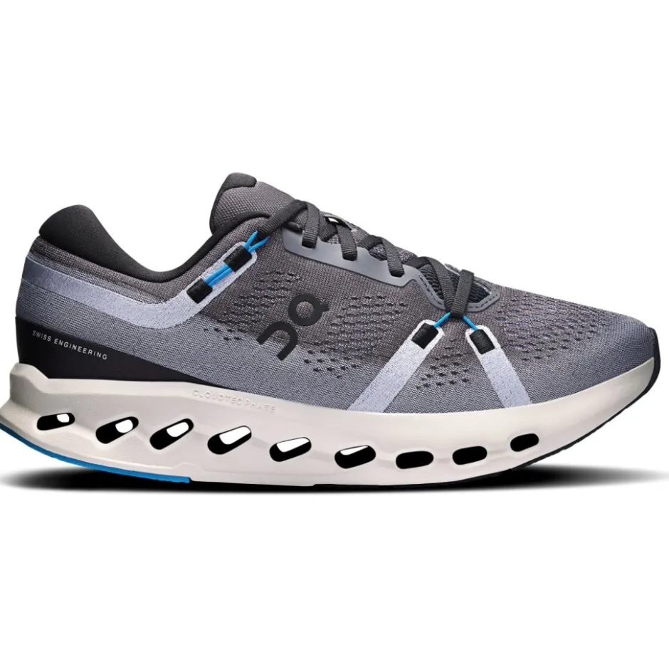 Hardloopschoenen Voor Op De Weg|Hardloopschoenen Heren < On Running On Cloudsurfer 2 Hardloopschoenen Heren - Black | Malibu