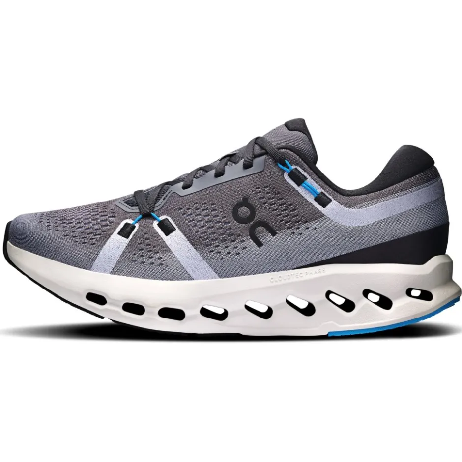 Hardloopschoenen Voor Op De Weg|Hardloopschoenen Heren < On Running On Cloudsurfer 2 Hardloopschoenen Heren - Black | Malibu