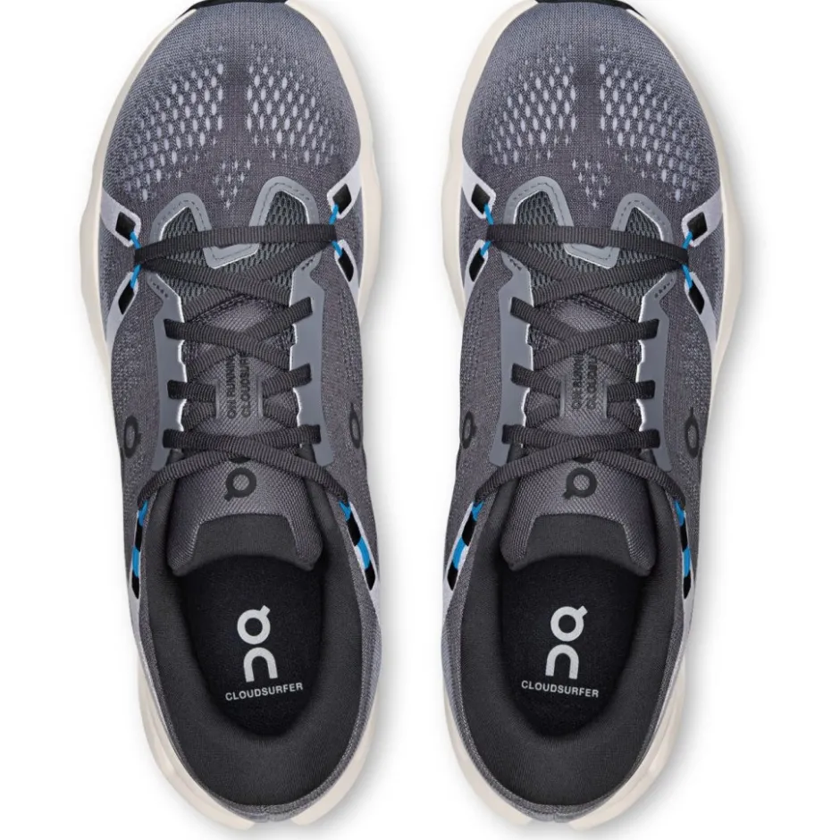 Hardloopschoenen Voor Op De Weg|Hardloopschoenen Heren < On Running On Cloudsurfer 2 Hardloopschoenen Heren - Black | Malibu