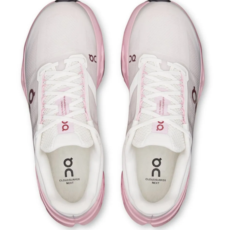 On Cloudsurfer Next Dames Hardloopschoenen - Peony | Ivory