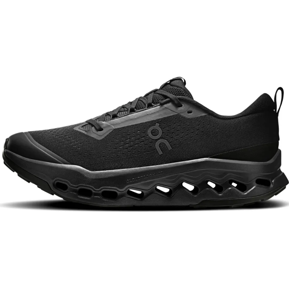 On Cloudsurfer 2 Trail Running Schoenen Heren - Black | Eclipse
