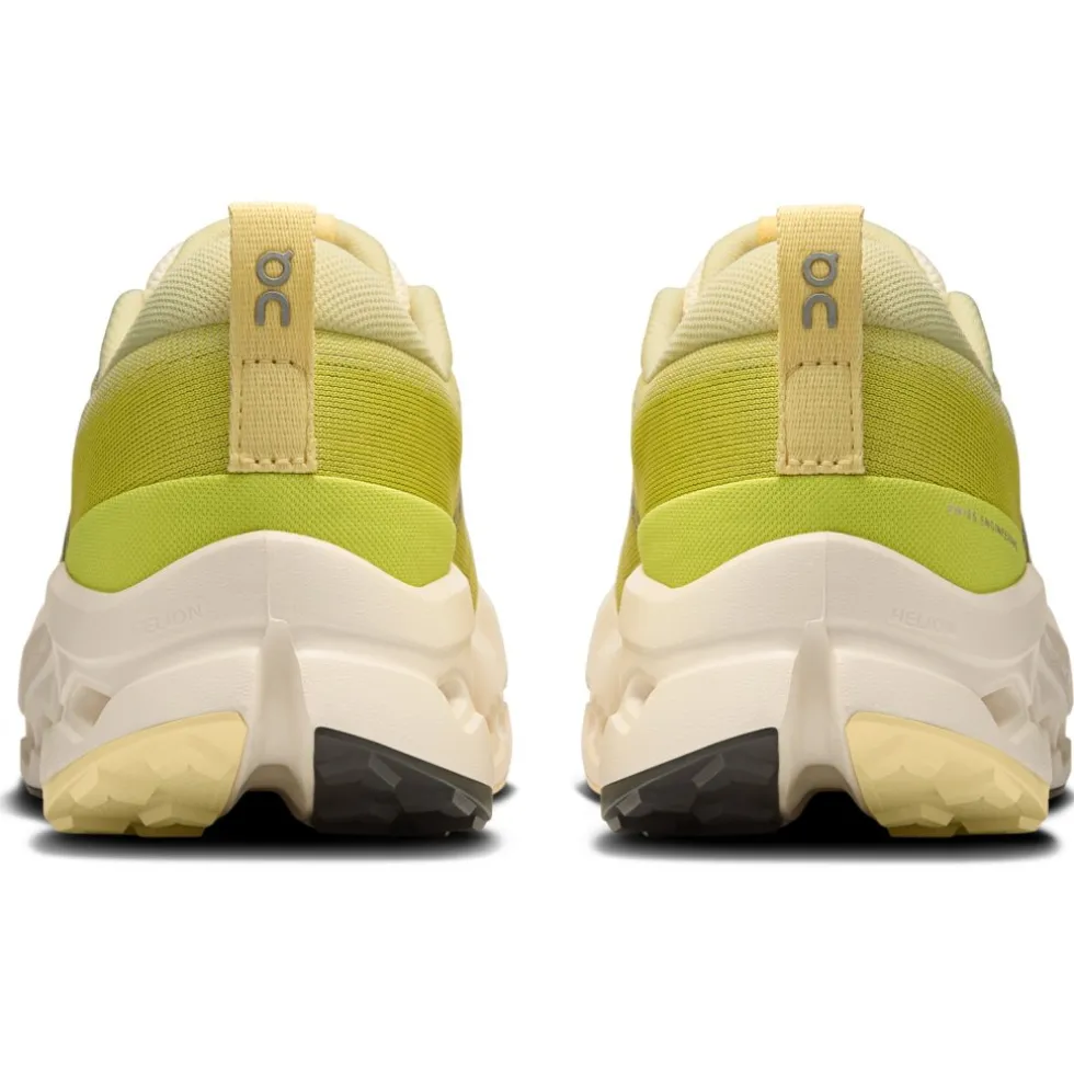 On Cloudsurfer 2 Trail Running Schoenen Dames - Ivory | Lime