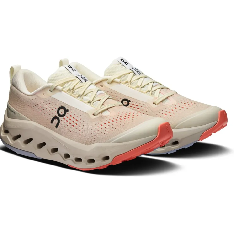 On Cloudsurfer 2 Trail Running Schoenen Dames - Glacier | Dust