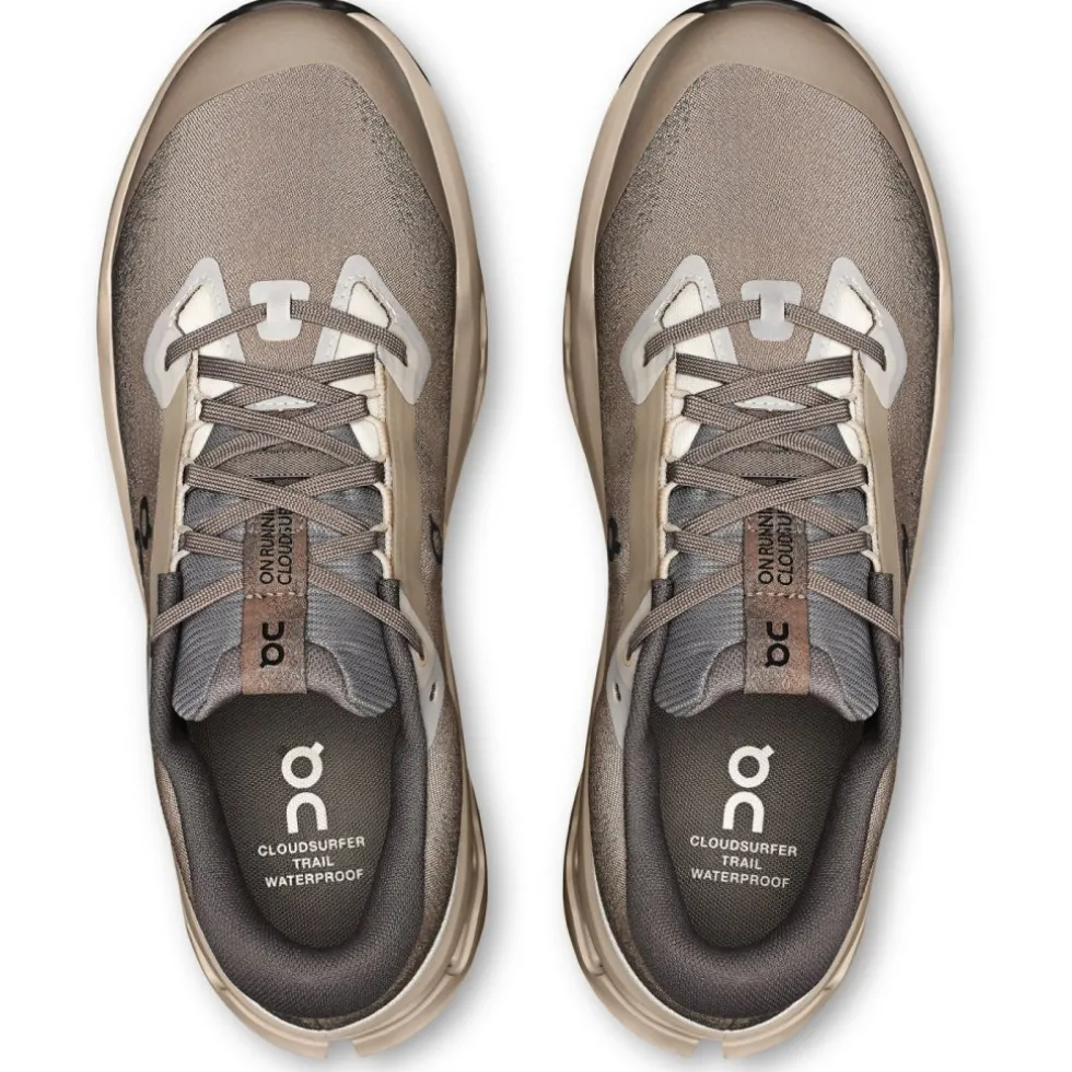 On Cloudsurfer 2 Waterproof Trail Running Schoenen Heren - Cinder | Desert