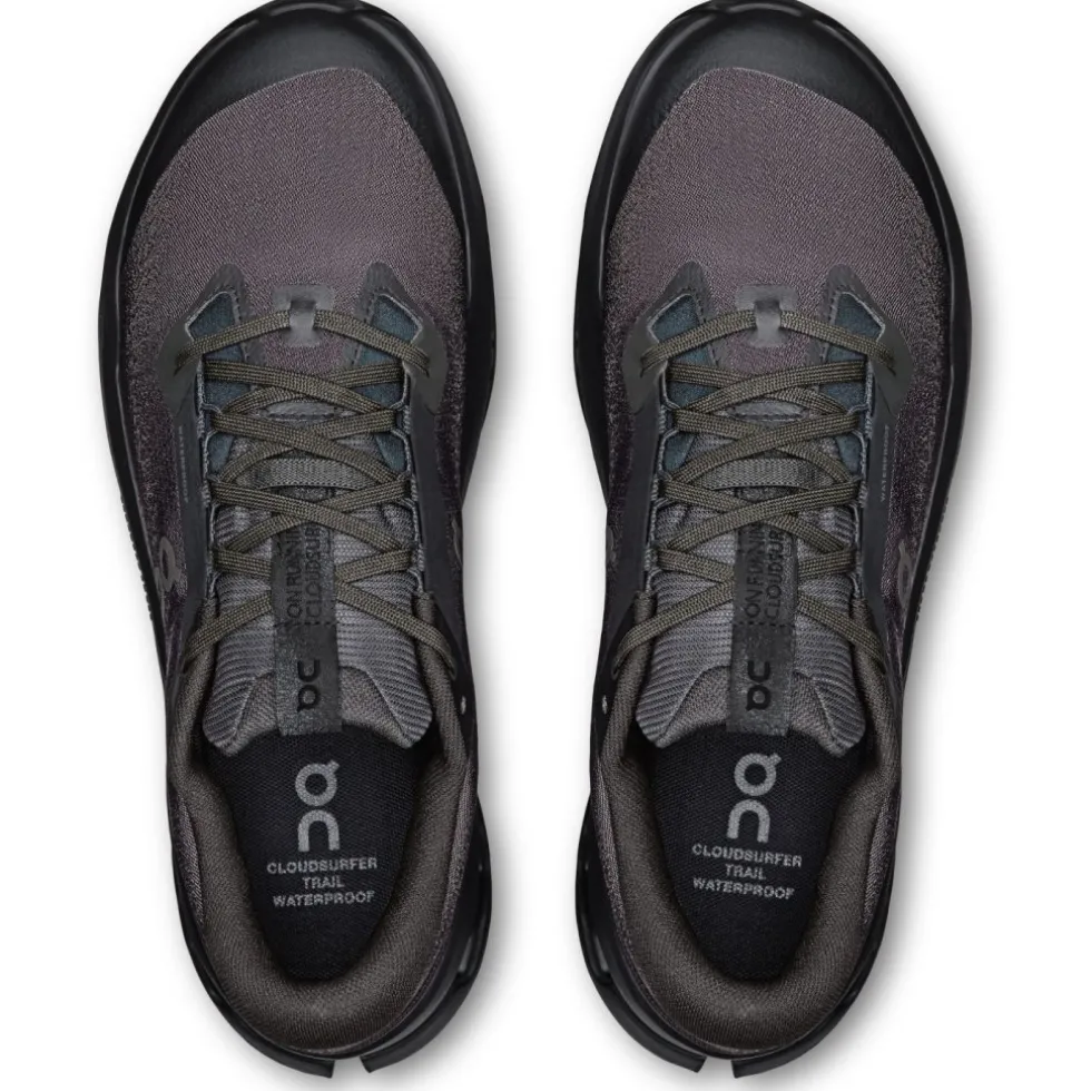 On Cloudsurfer 2 Waterproof Trail Running Schoenen Heren - Zwart | Zwart