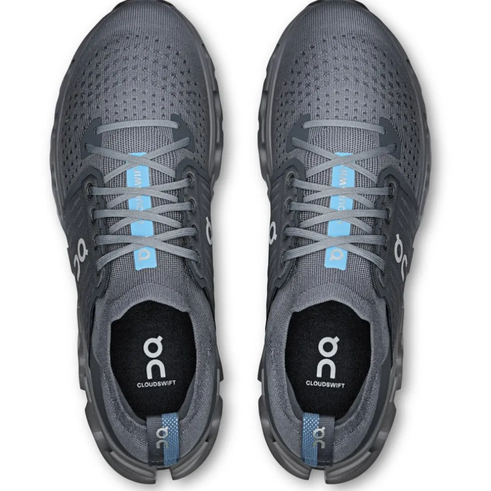 On Cloudswift 4 Hardloopschoenen Heren - Stone | Asphalt