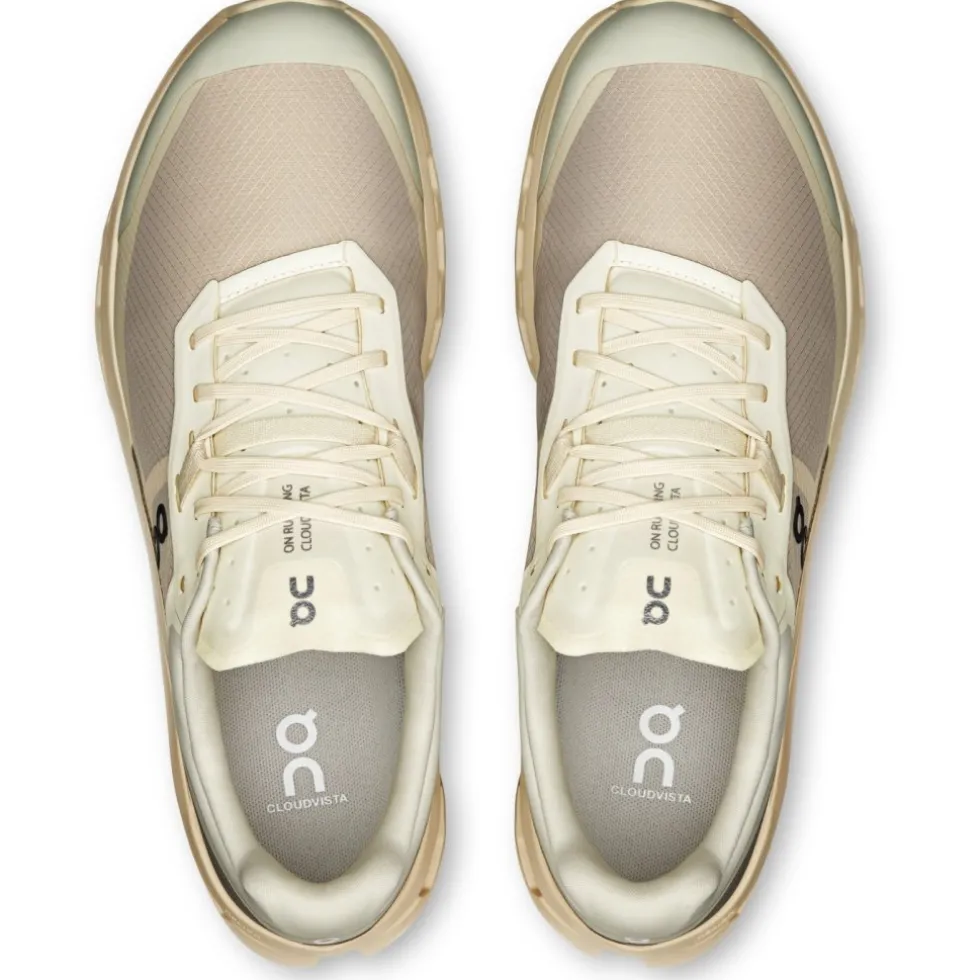 On Cloudvista 2 - Heren Trail Hardloopschoenen - Cream | Desert