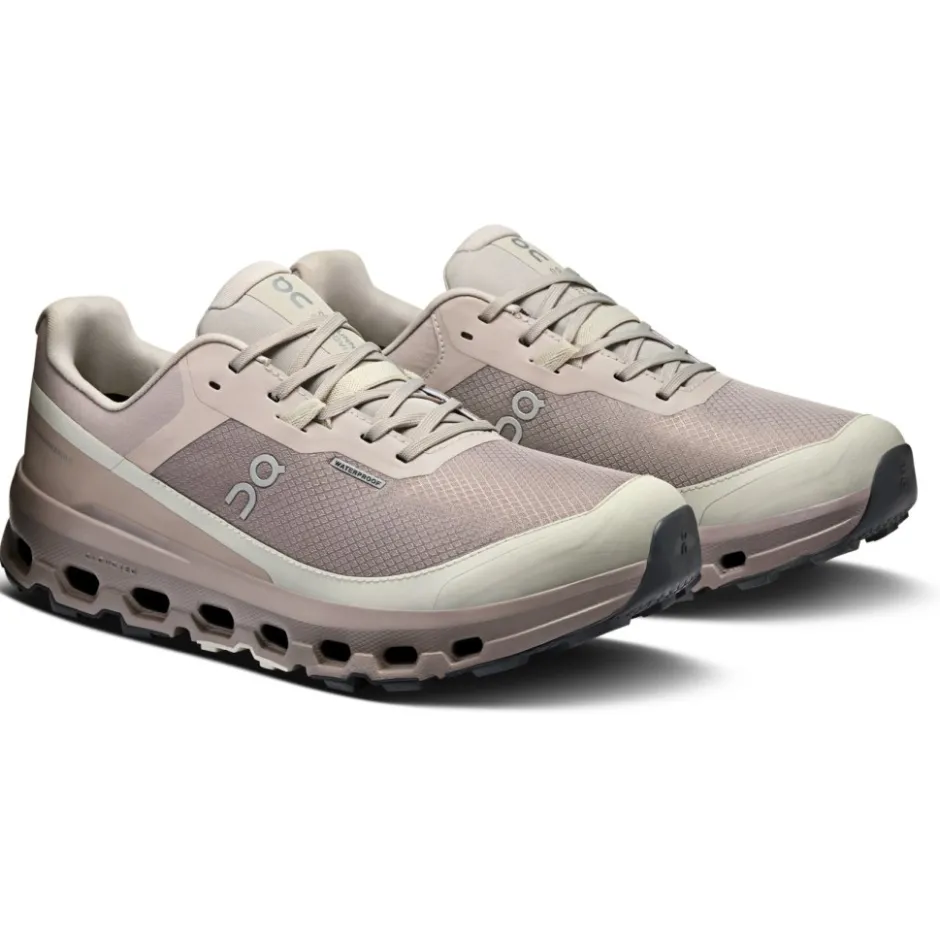 Hardloopschoenen Dames|Schoenen < On Cloudvista 2 Waterproof - Dames Trail Hardloopschoenen - Fog | Cinder