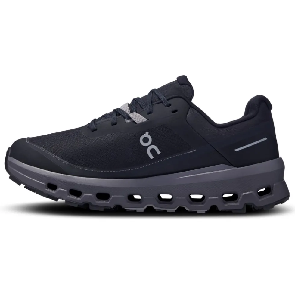 On Cloudvista 2 Waterproof - Dames Trail Hardloopschoenen - Black | Eclipse
