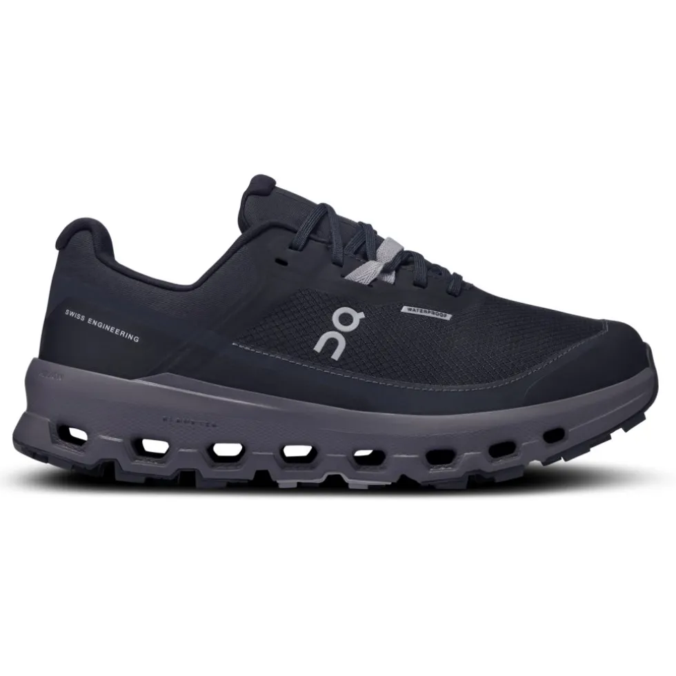 On Cloudvista 2 Waterproof - Dames Trail Hardloopschoenen - Black | Eclipse