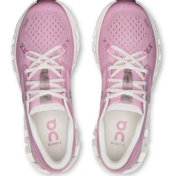 Fitness Schoenen|Schoenen < On Running On Cloud X 4 Dames Fitness-Schoenen - Petal | Sand