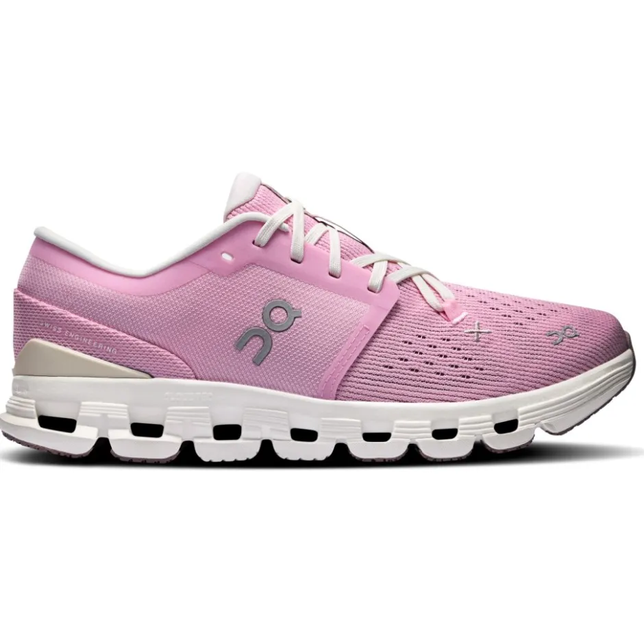 Fitness Schoenen|Schoenen < On Running On Cloud X 4 Dames Fitness-Schoenen - Petal | Sand