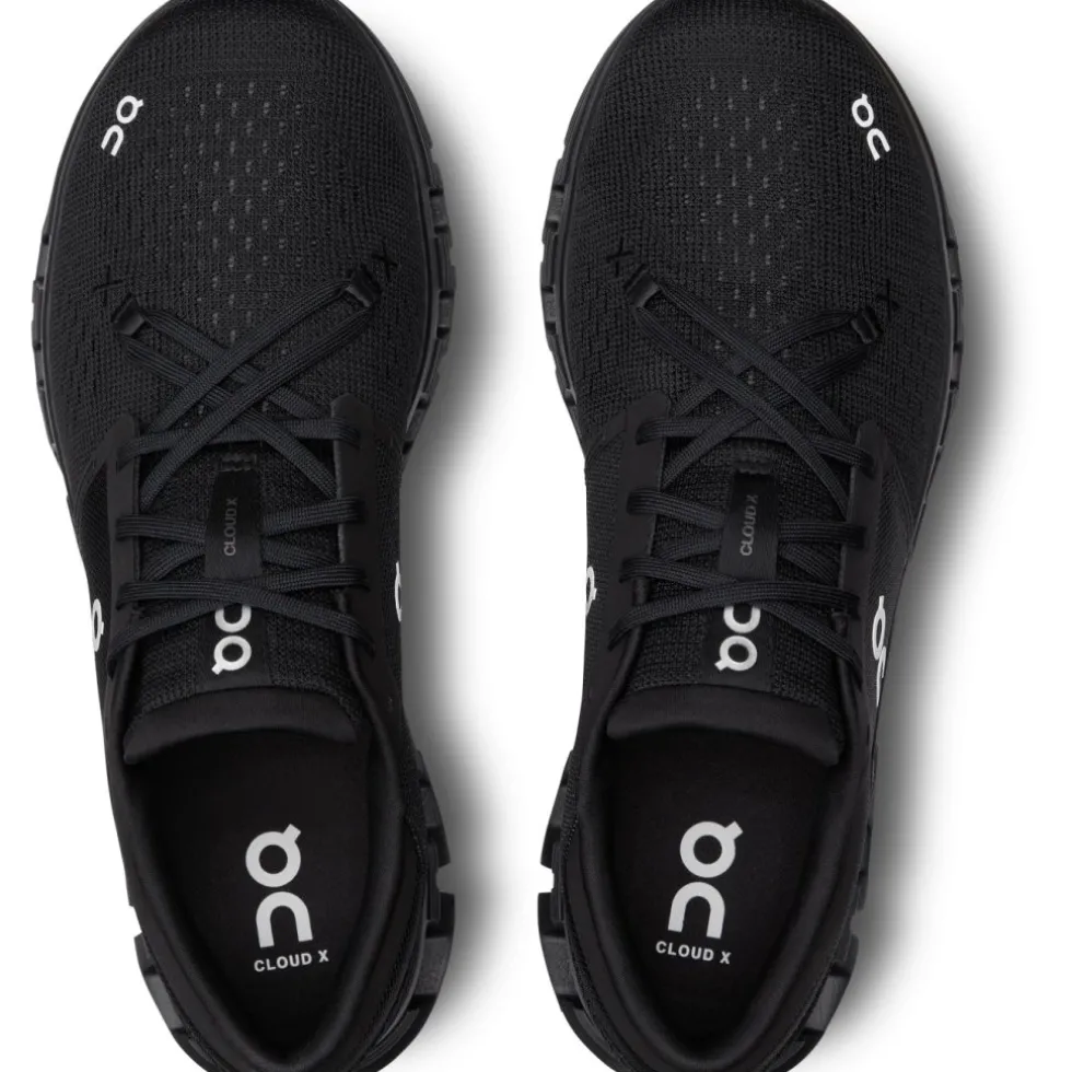 On Cloud X 4 Fitness-Schoenen Heren - Black & Eclipse