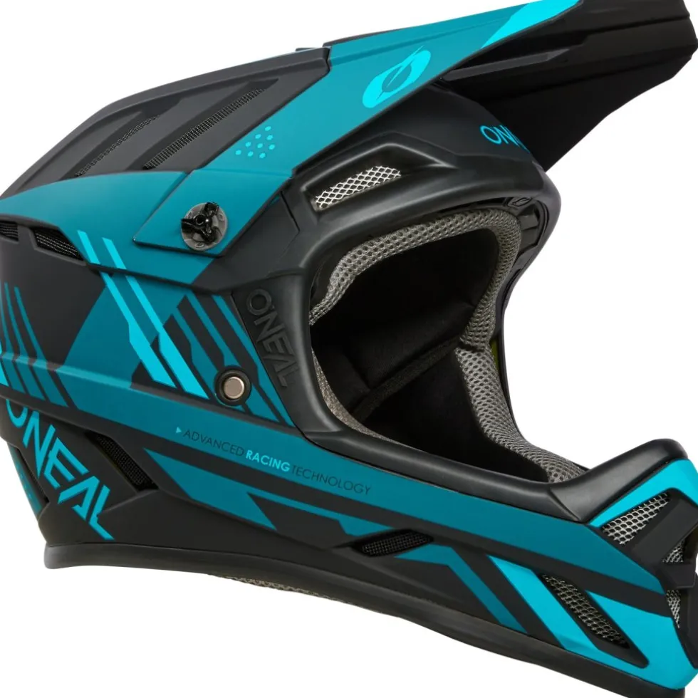 O'Neal Backflip Helm - STRIKE V.23 black/teal