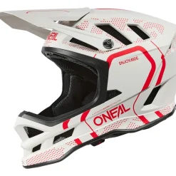 O'Neal Blade Polyacrylite Helm - STRIKE V.25 wit/rood