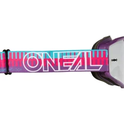 O'Neal B-10 Youth Bril Jongere - STRIPED V.26 pink/purple - silver mirror