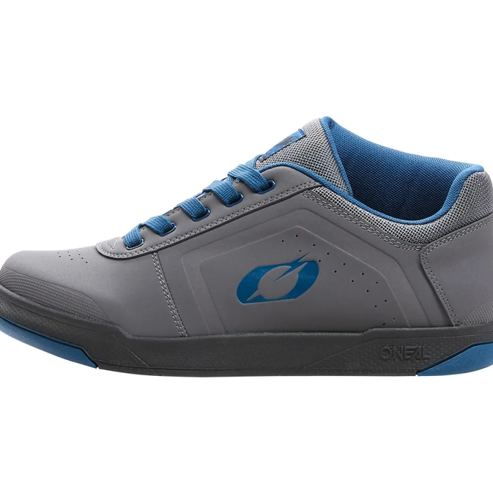 O'Neal Pinned Pro Flat Pedal MTB-Schoenen - V.22 grijs/blauw