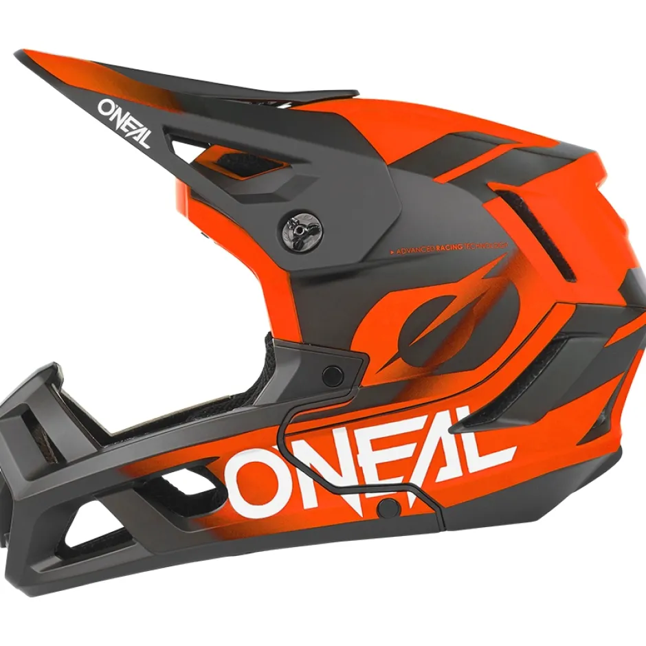 Downhill Helmen < ONeal O'Neal SL1 Helm - STRIKE V.24 nero/rosso