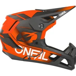 Downhill Helmen < ONeal O'Neal SL1 Helm - STRIKE V.24 nero/rosso