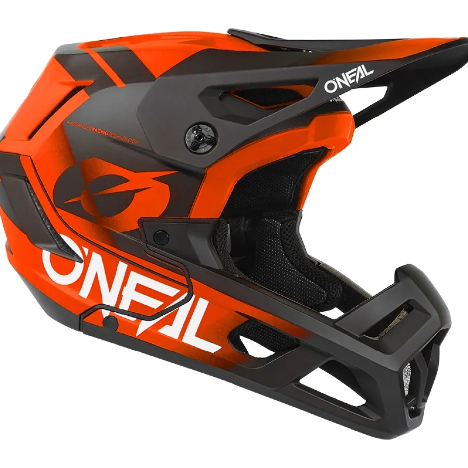 Downhill Helmen < ONeal O'Neal SL1 Helm - STRIKE V.24 nero/rosso