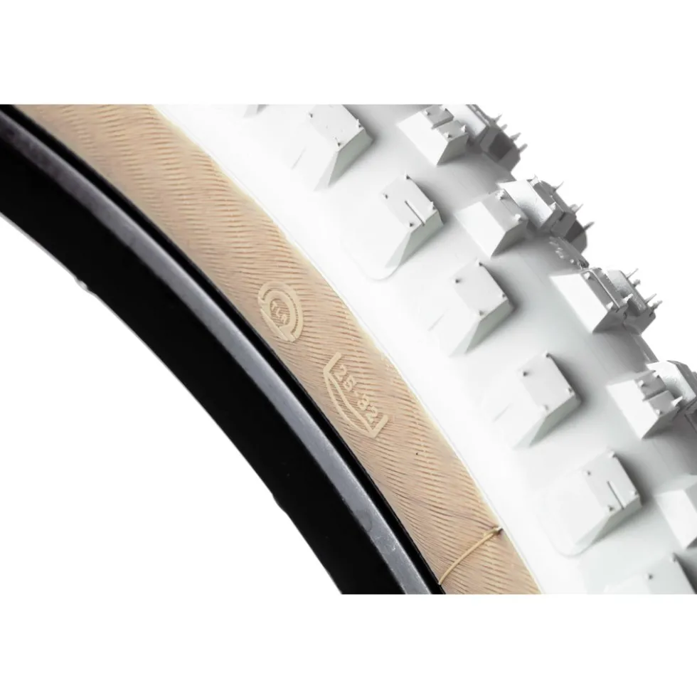 Onza Porcupine TRC MTB Folding Tire - 29x2.40 Inches - white / skinwall