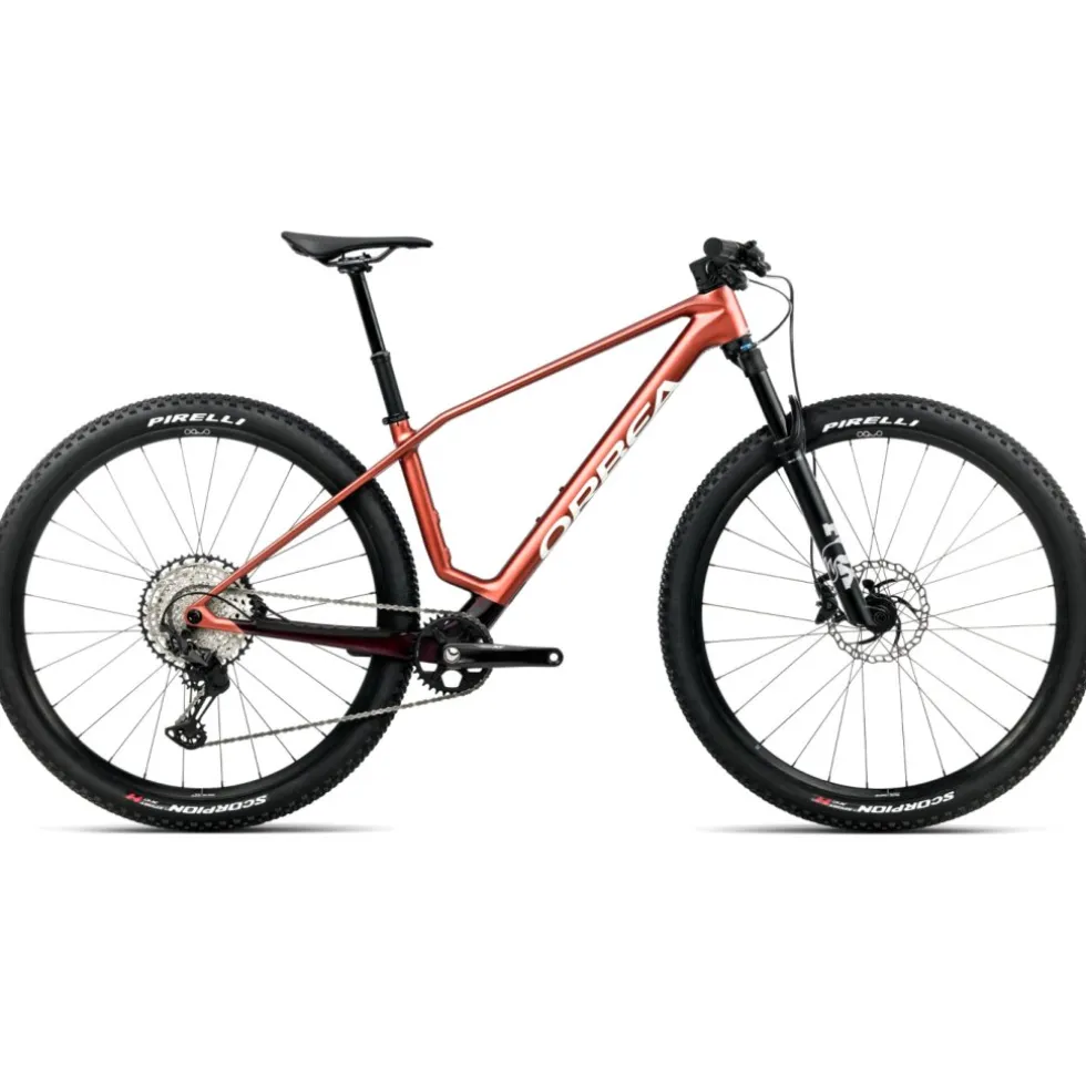 Orbea ALMA M20 - Carbon mtb - 2026 - Mars Red (matt) - Metallic Burgundy Red (gloss)