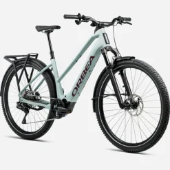 Elektrische Fietsen|Urban E-Bikes < Orbea KEEN ADV 20 ID - Vrouwen elektriche city e-bike - 2026 - Blue tone (att) - Burgundy (glo)