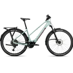 Elektrische Fietsen|Urban E-Bikes < Orbea KEEN ADV 20 ID - Vrouwen elektriche city e-bike - 2026 - Blue tone (att) - Burgundy (glo)