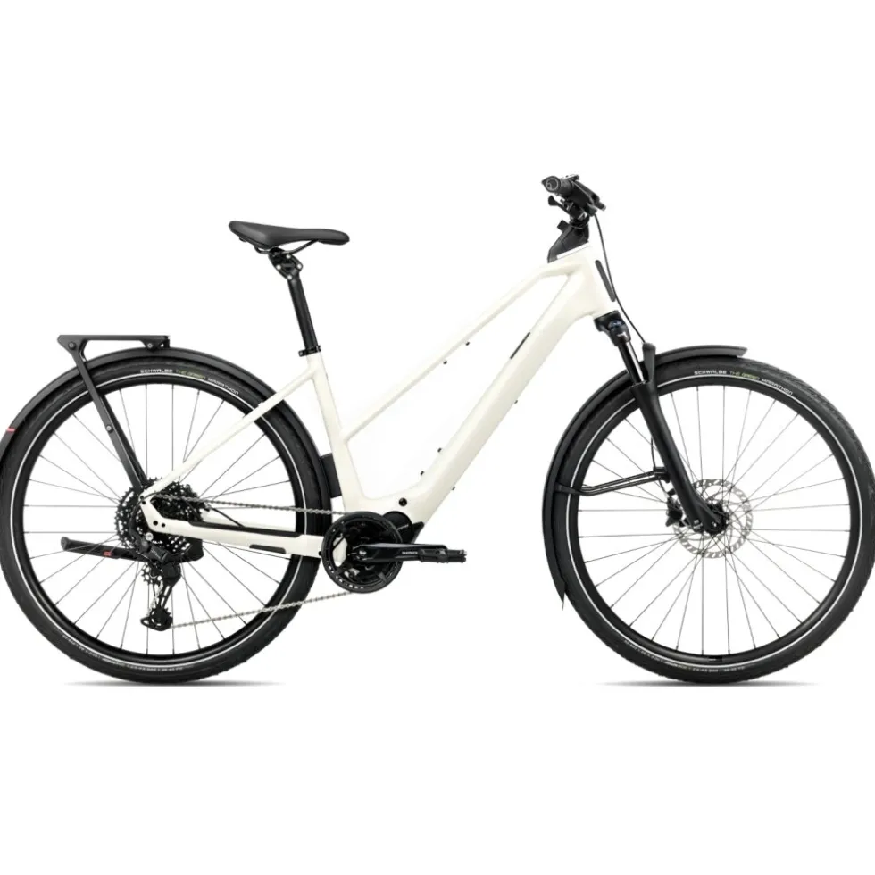 Orbea KEMEN TOUR 20 MID - Vrouwen elektrische city e-bike - 2026 - Ivory White (gloss)
