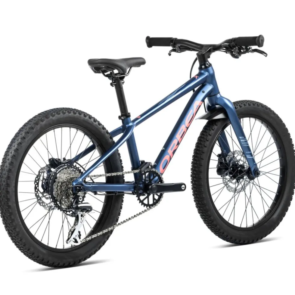 Orbea MX 20 TEAM - 20" Kinderfiets - 2025 - Moondust Blue - Red (matt)