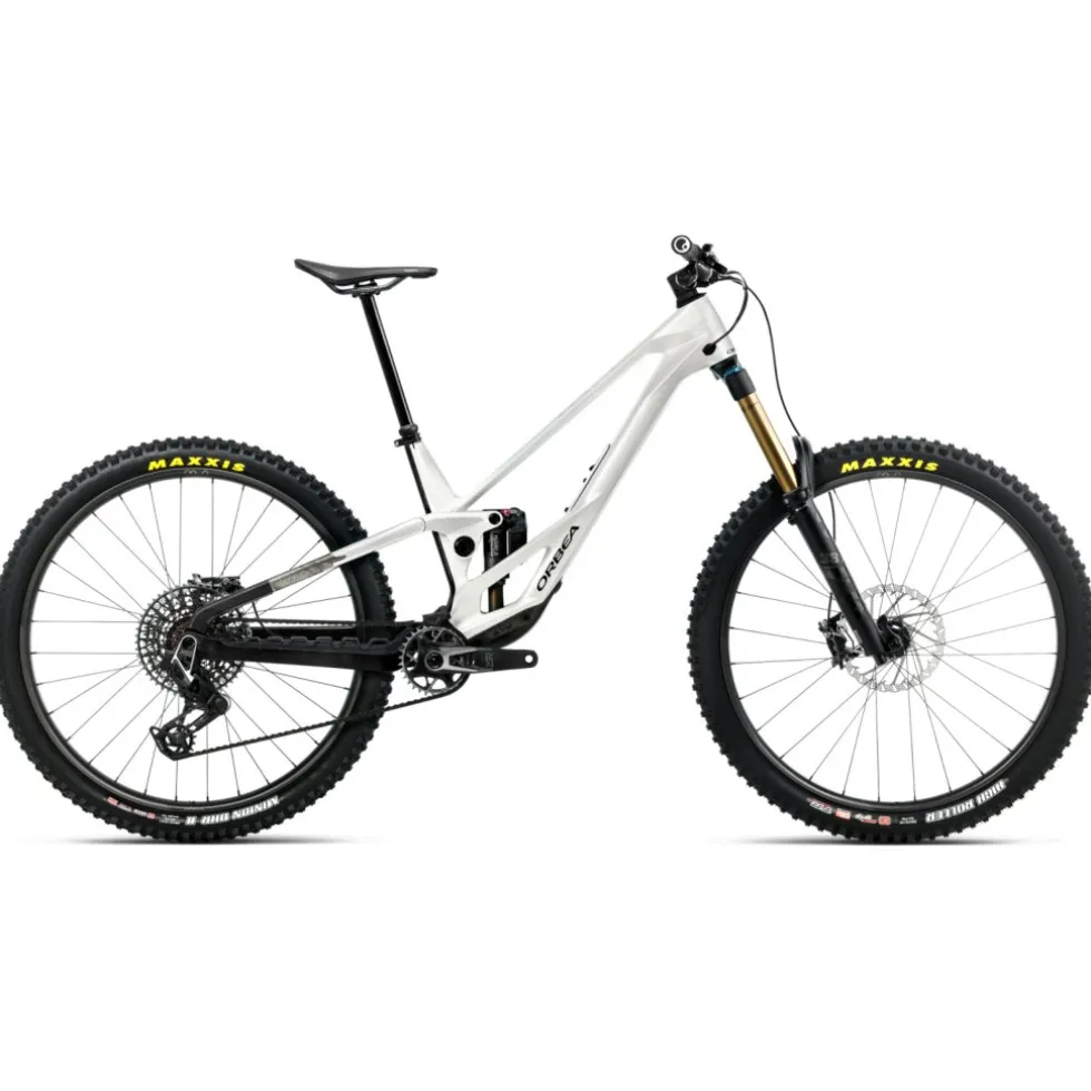 Orbea RALLON E-LTD - X0 AXS - Carbon mtb - 2026 - White Chic - Diamond Black (gloss)