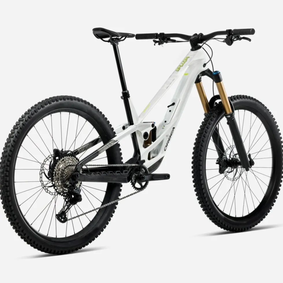 Orbea RALLON E-TEAM - 29/27.5" Carbon mtb - 2026 - White Chic - Diamond Black (gloss)