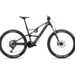 Orbea RISE LT M-TEAM - XT Di2 E-Mountainbike - 2025 - Cosmic Carbon - Golden Sand (gloss)