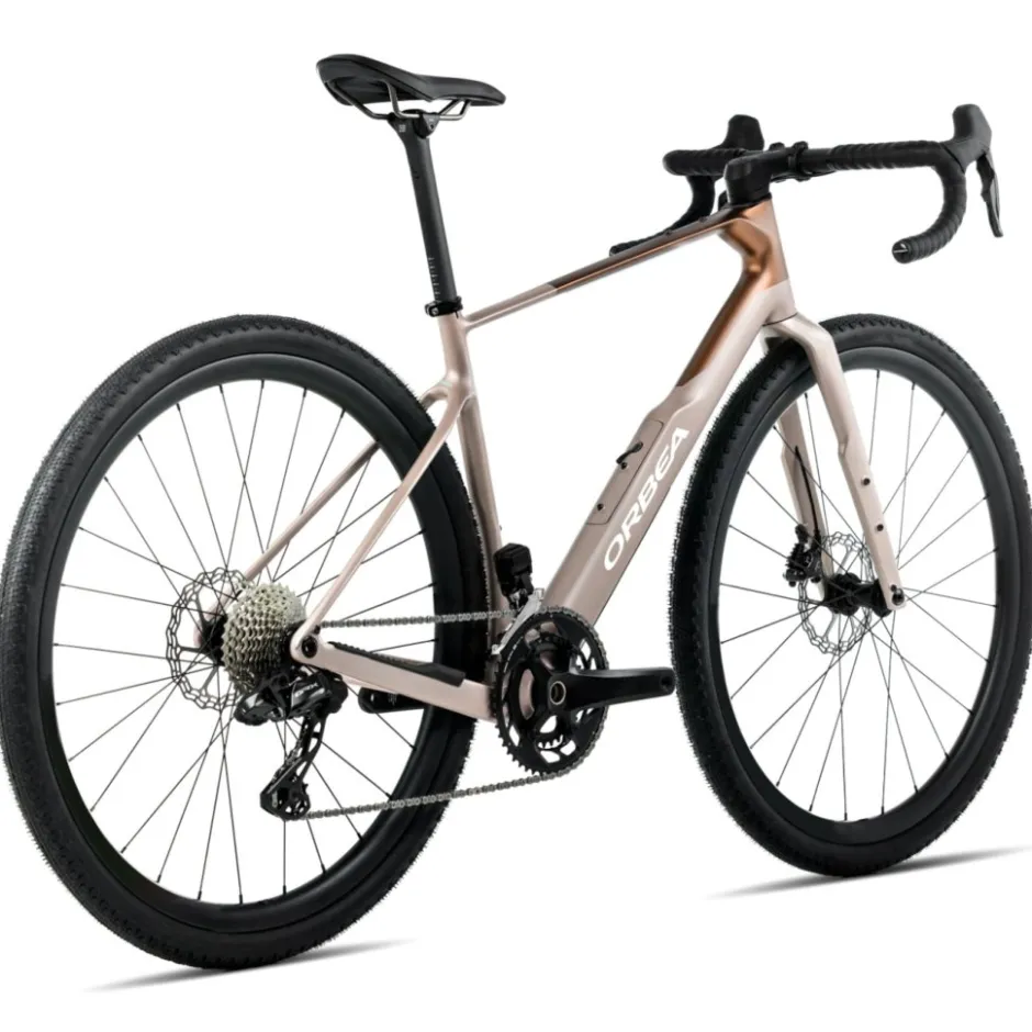 Gravelbikes Bikepacking < Orbea TERRA 31eTEA 1X - Riva XPR AX Gravebike - 2026 - Nicke - et Cinnaon (att)