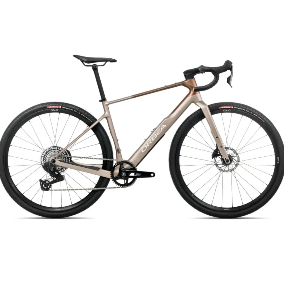 Gravelbikes Bikepacking < Orbea TERRA 31eTEA 1X - Riva XPR AX Gravebike - 2026 - Nicke - et Cinnaon (att)