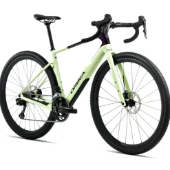 Gravelbikes Bikepacking < Orbea TERRA 30TEA - GRX RX820 Gravebike - 2026 - Acid Gu - Fantay Purpe Carbon (go)