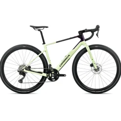 Gravelbikes Bikepacking < Orbea TERRA 30TEA - GRX RX820 Gravebike - 2026 - Acid Gu - Fantay Purpe Carbon (go)