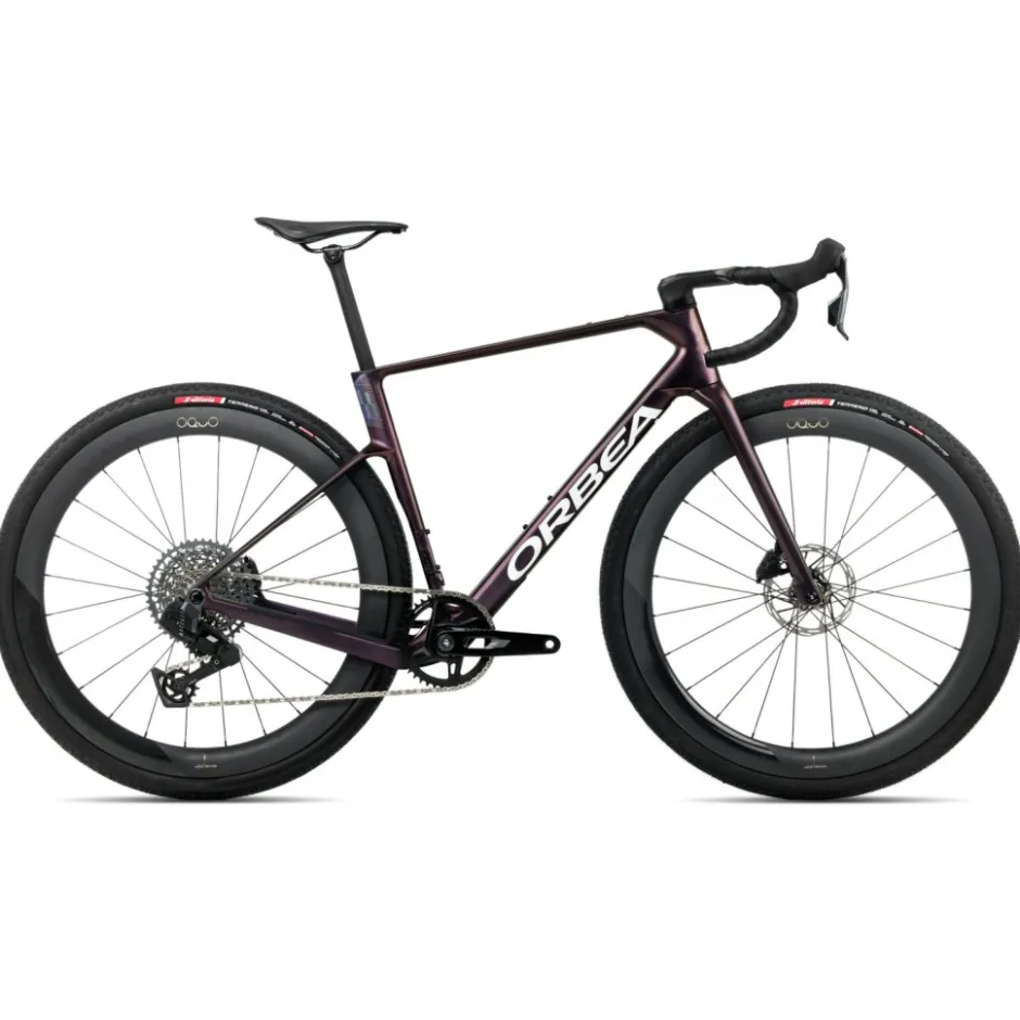 Race Gravelbikes < Orbea TERRA RACE 31eTD 1X - Riva AX - Gravebike - 2026 - unet Carbon View (att)