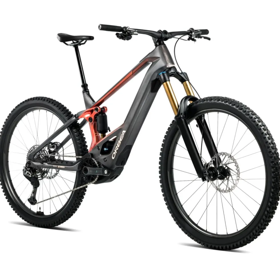 Orbea WILD M10 E-Mountainbike - 2026 - 29"/27.5" | Diamond Carbon (matt) - Mars Red (gloss)