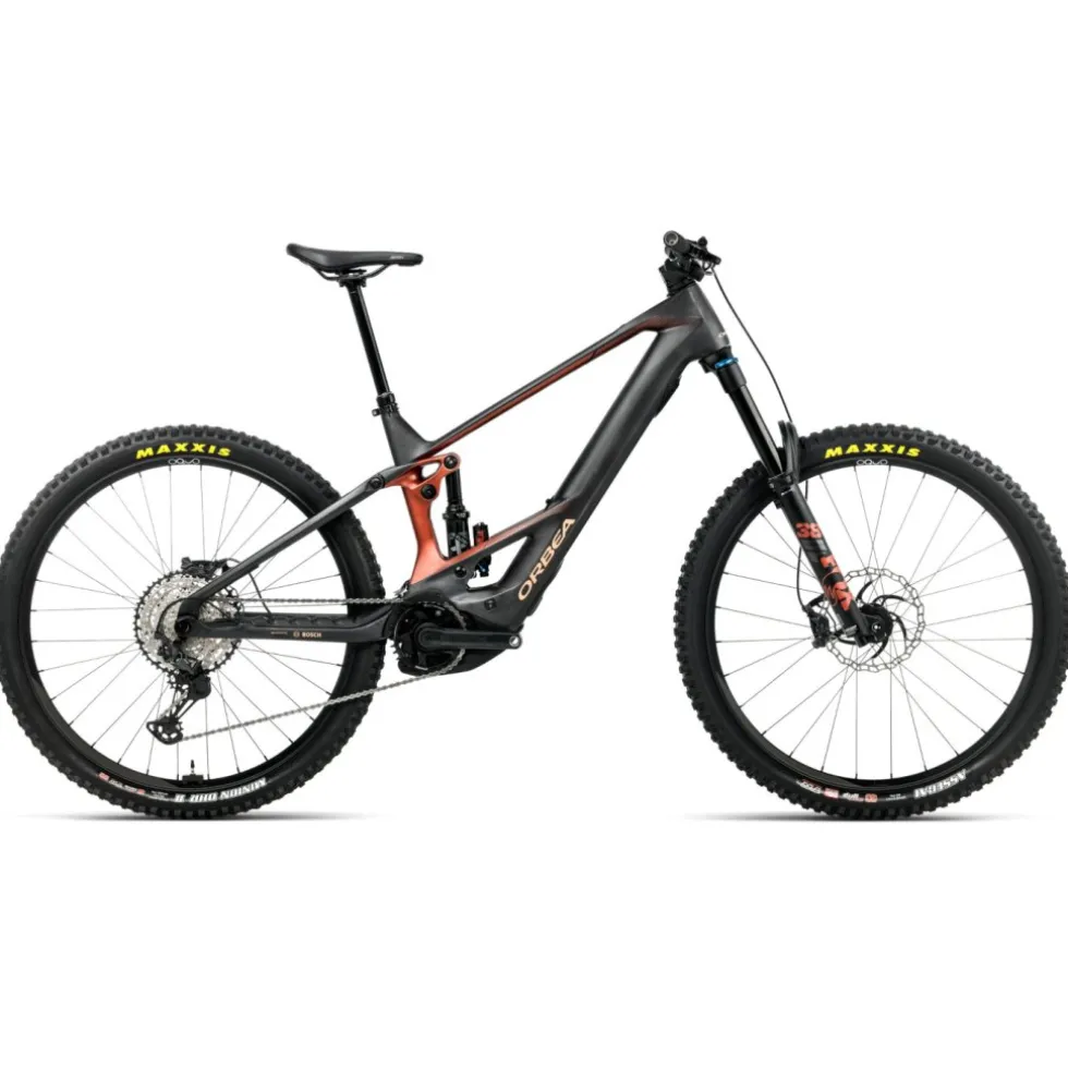 Orbea WILD M10 E-Mountainbike - 2026 - Diamond Carbon (matt) - Mars Red (gloss)