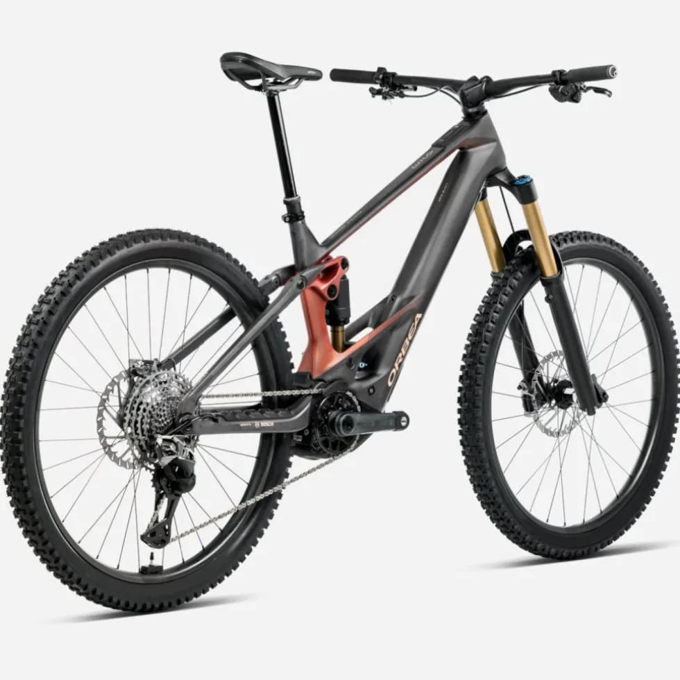Orbea WILD M-TEAM - XT Di2 - Elektrische mountainbike - 2026 - 29"/27.5" | Diamond Carbon (matt) - Mars Red (gloss)