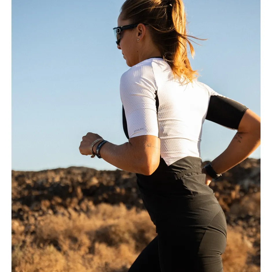 T-Shirts & Tops < Orca Athlex Tri-Top met Korte Mouwen Dames - zilver
