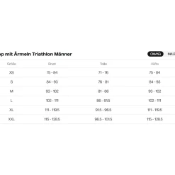 Orca Athlex V2 Tri Top met korte mouwen voor heren - white